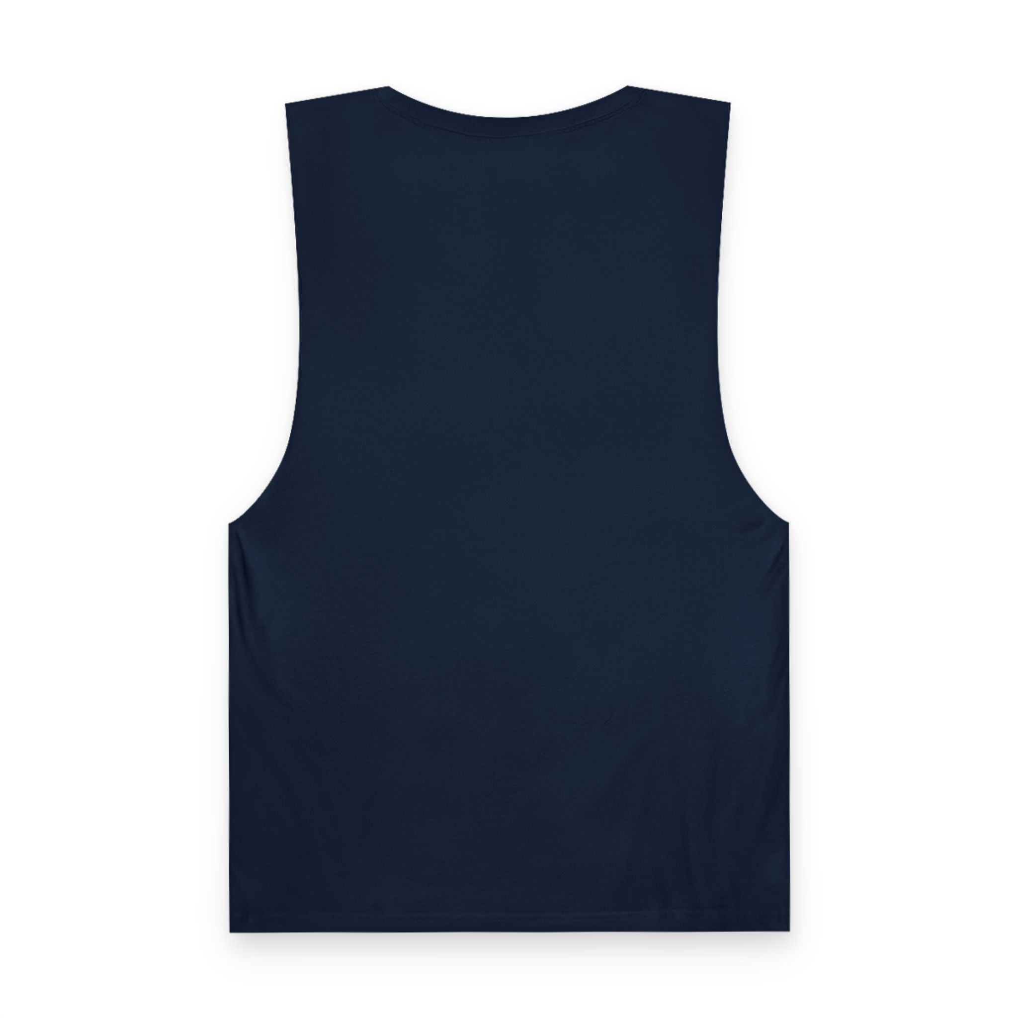 Patriotic Dino Tank Top — T-Rex Holding Firework Muscle Tee