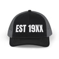 Trucker Cap — EST 19XX Embroidered Snapback Hat