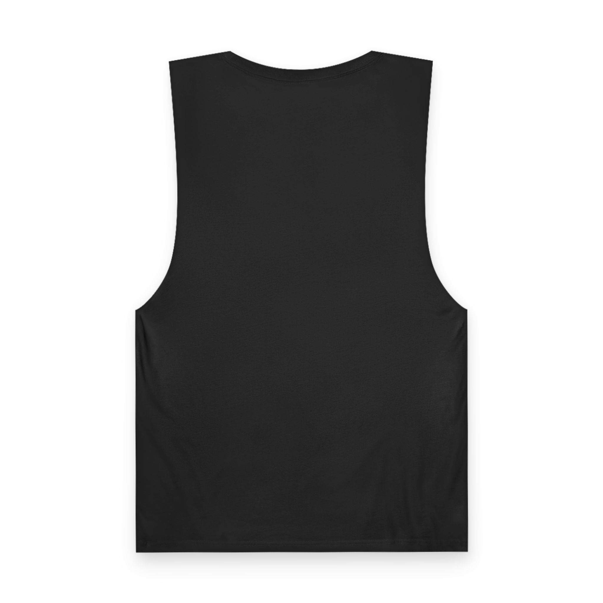 Patriotic Dino Tank Top — T-Rex Holding Firework Muscle Tee