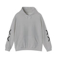 Hoodie — Minimal 'EST 19XX' Back Print with Sleeve X Marks